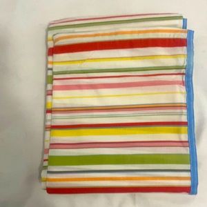 Ralph Lauren Harbor View Stripe Twin Flat Sheet